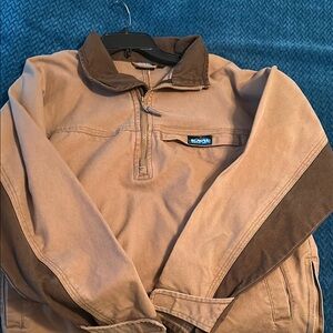 Kavu Tan and Brown Lightweight Jacket